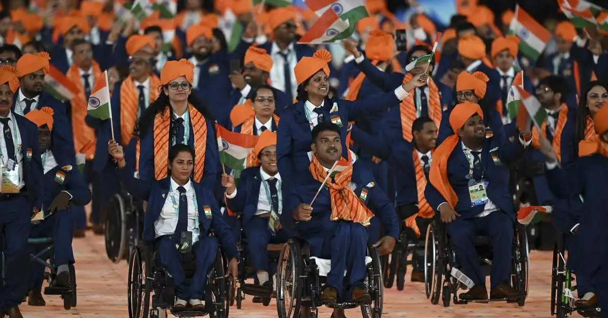 Asian Para Games Participants from India, comprising 303 members