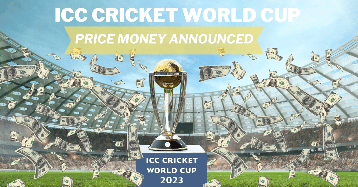 ICC Cricket World Cup 2023: Shocking Prize Money Revealed