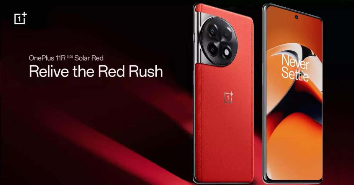 OnePlus 11R Solar Red edition