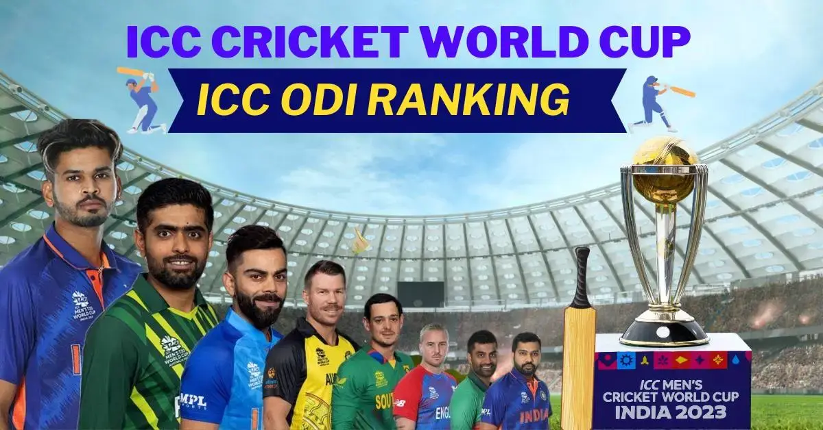 ICC ODI top batmans Rankings 2023